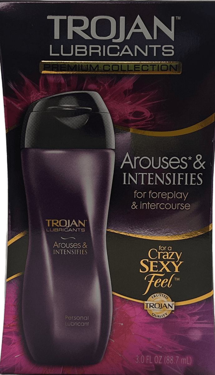 Trojan Water Based Lubricant – Arouses & Intensifies – 3.0 FL OZ (88.7 mL)