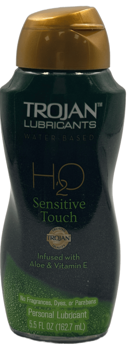 Trojan Water Based Lubricant – Sensitive Touch – 5.5 FL OZ (162.7 mL)