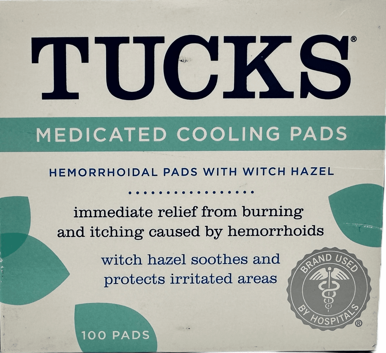 Tucks Medicated Cooling Hemorrhoid Pads – 100 Ct