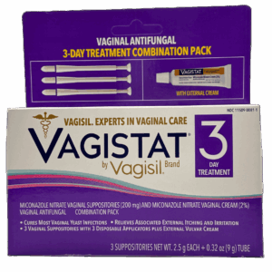 Vagistat 3 day treatment – 3 Suppositories