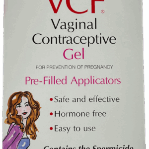 VCF Vaginal Contraceptive Pre-Filled Gel Applicators – 10 Ct