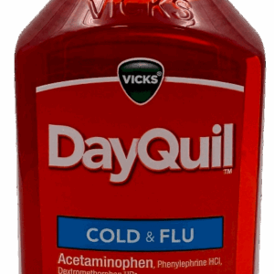Vicks DayQuil Cold & Flu Syrup – Non-Drowsy – 8 FL OZ