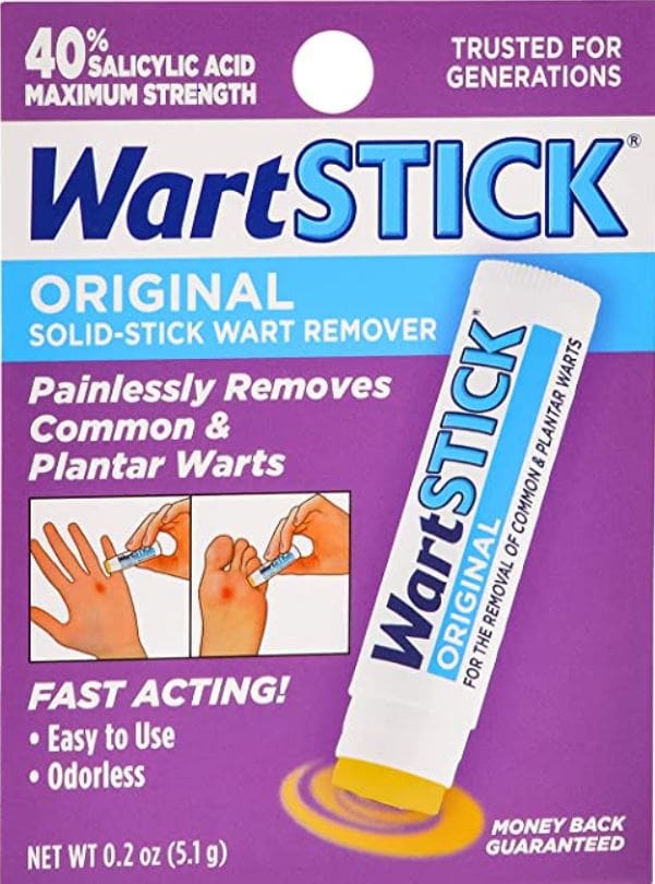 Wart Stick – Original Solid Stick Wart Remover – 0.2 OZ