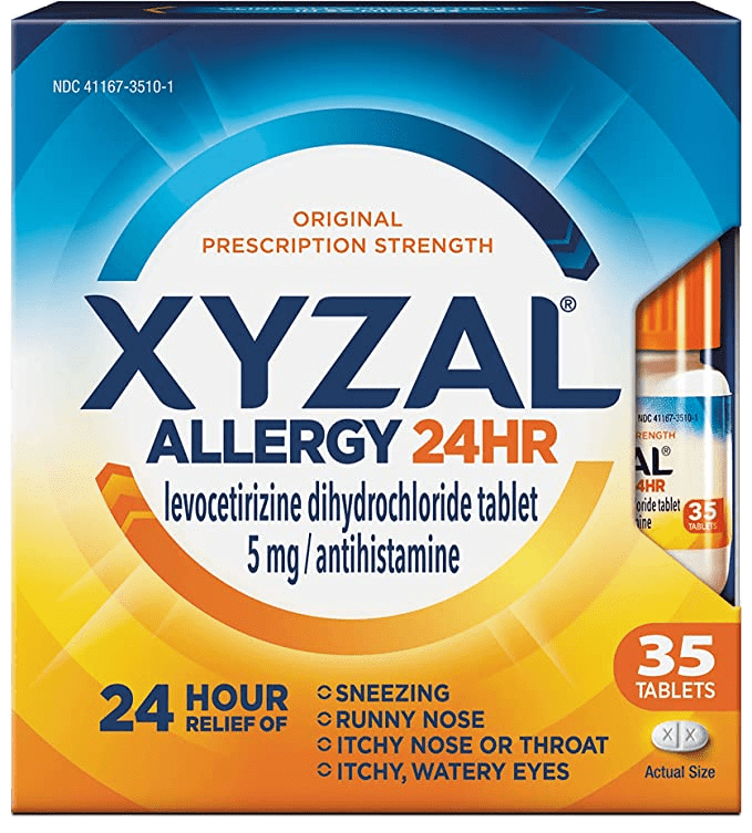 XYZAL Allergy 24HR – 35 Tablets
