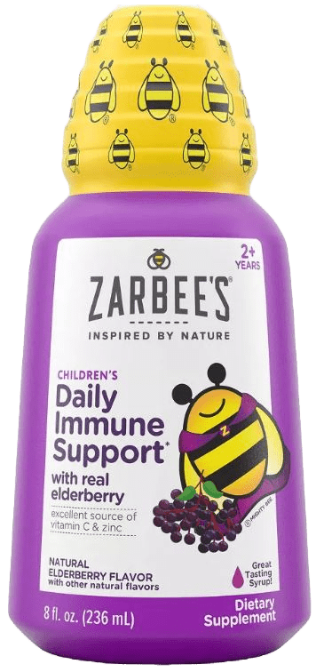 Zarbees Naturals – Black Elderberry Syrup – Immune Support – 8 FL OZ