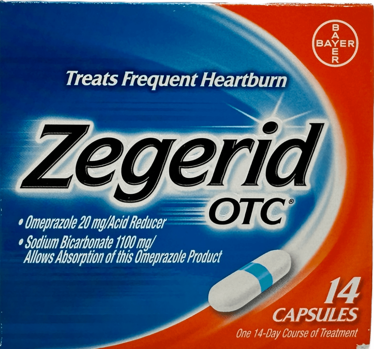 Zegerid OTC – 14 Capsules